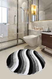 Mijölnir Alfombrilla de baño de acrílico Multicolor 90 cm